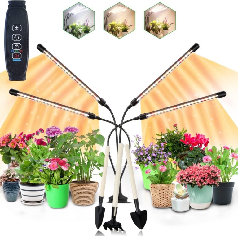 La luz artificial es buena para las plantas