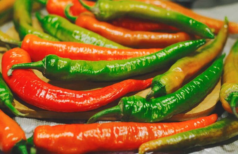 Red pepper.  Pepper