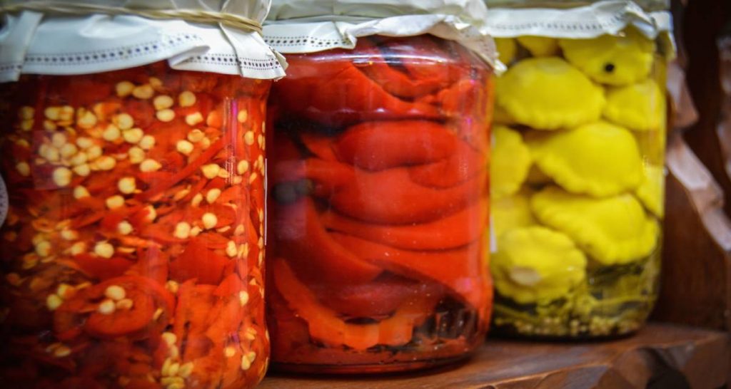 canned peppers
