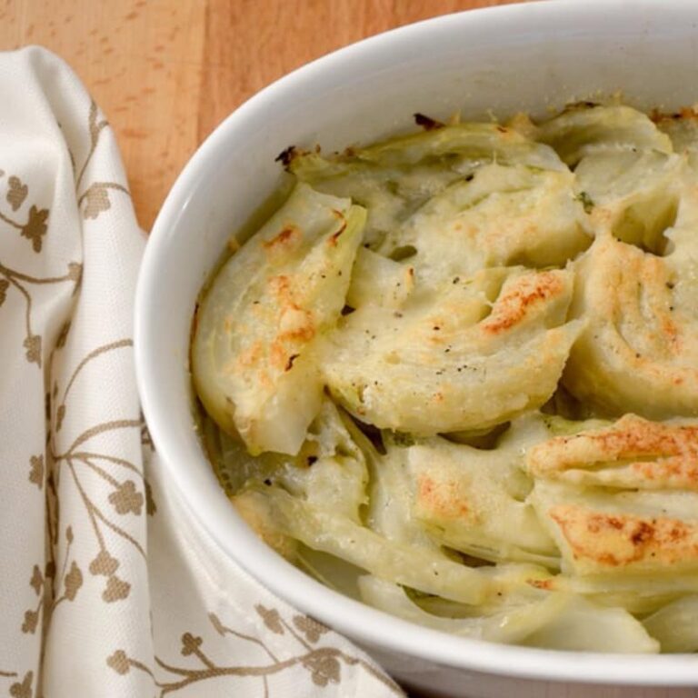 fennel au gratin