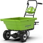 greenworks g40gc electric wheelbarrow