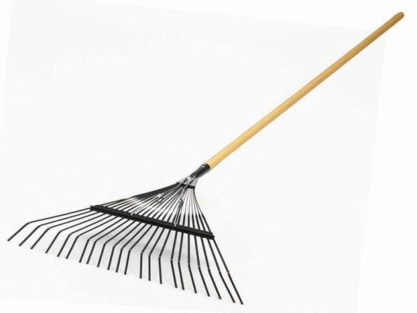The rake: garden tools