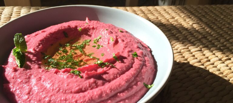 beet hummus
