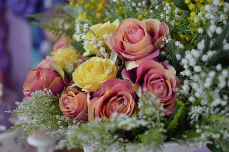 Los ramos de flores artificiales pueden durar para siempre