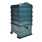 vidaXL Worm Composter with 4 Trays Green...