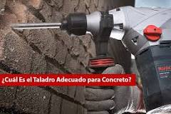 Which drill bit is good for concrete?