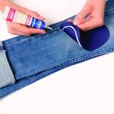 How to glue fabric to fabric without sewing?