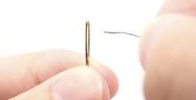 How to thread the thread on the needle? How to thread the thread on the needle?