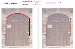 How is a low arch designed?