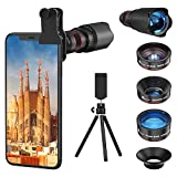 Selvim Cell Phone Lenses, 9 in 1 Kit with...