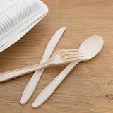 What biodegradable materials can be used to make kitchen utensils?