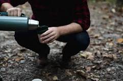 How does a steel thermos harden?