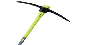 How to use the pickaxe to dig?