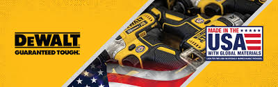 Where are DeWalt tools made?