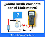 How do you know if there is current in a cable with a multimeter?