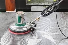 What is a floor polisher used for?