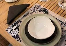 What is called what is put on the table for the dishes?