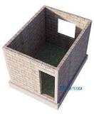 How many blocks does it take to make a 4x4 room?