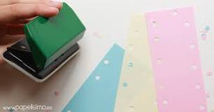 What is the name of the little thing that makes holes?