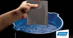 How to use wet sandpaper?
