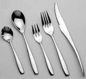 What metals have cutlery?
