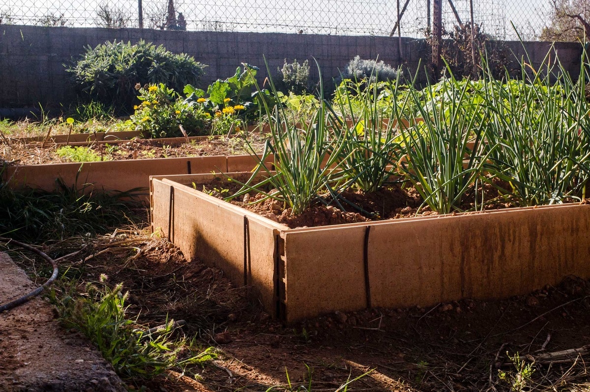 how to fill a patio