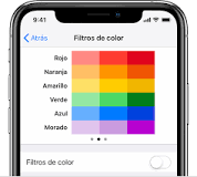 How to make iPhone screen red?