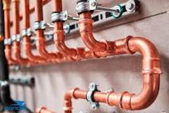 What types of pipes are used in refrigeration systems?
