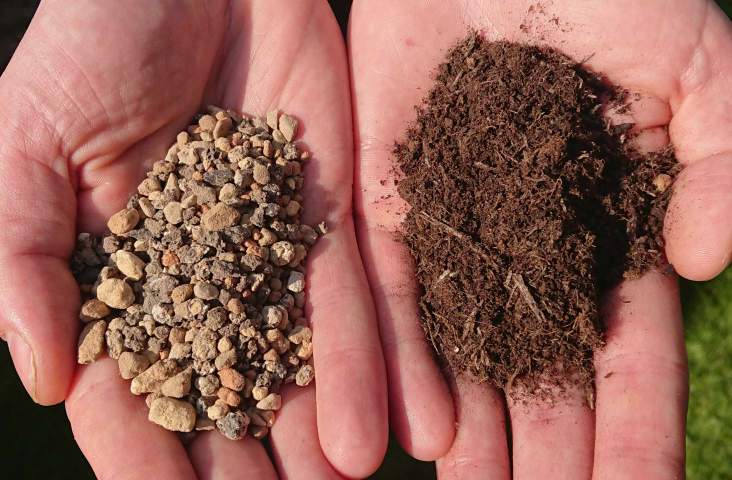 Use a mixture of sand and potting soil to create the optimal soil structure for growing succulents,