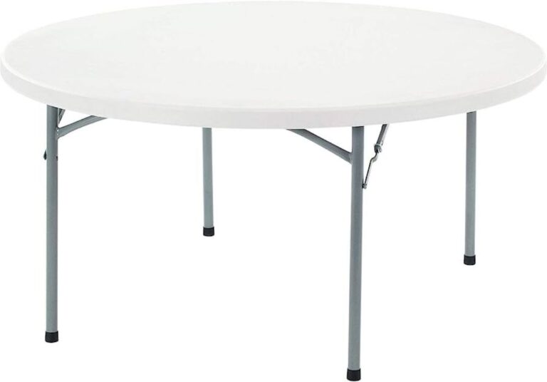 Mesa redonda plegable Fuente_Amazon