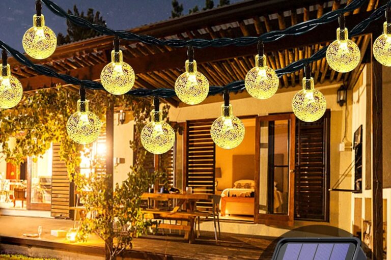 Guirnaldas luces exterior Fuente_Amazon